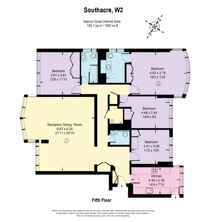 Flat 16, Southacre,, Hyde Park Crescent, Hyde Park Crescent floorplan