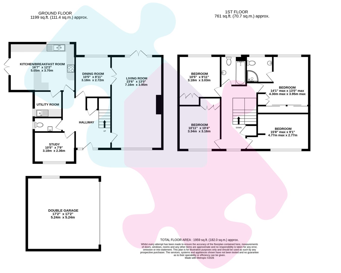Woodlands, Maultway North, CAMBERLEY floorplan