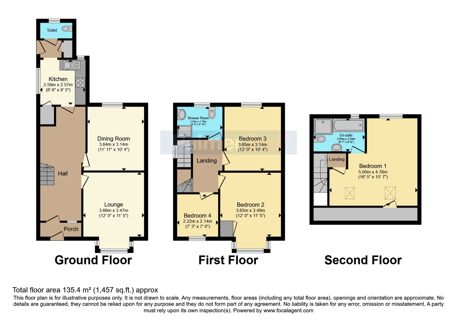 44, Knightsdale Road, Dorset floorplan