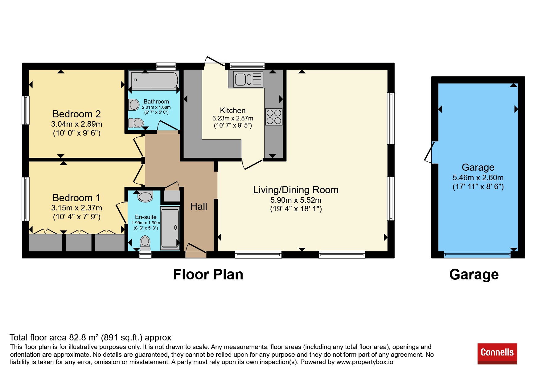 49, Oaklands Park, Dorchester floorplan
