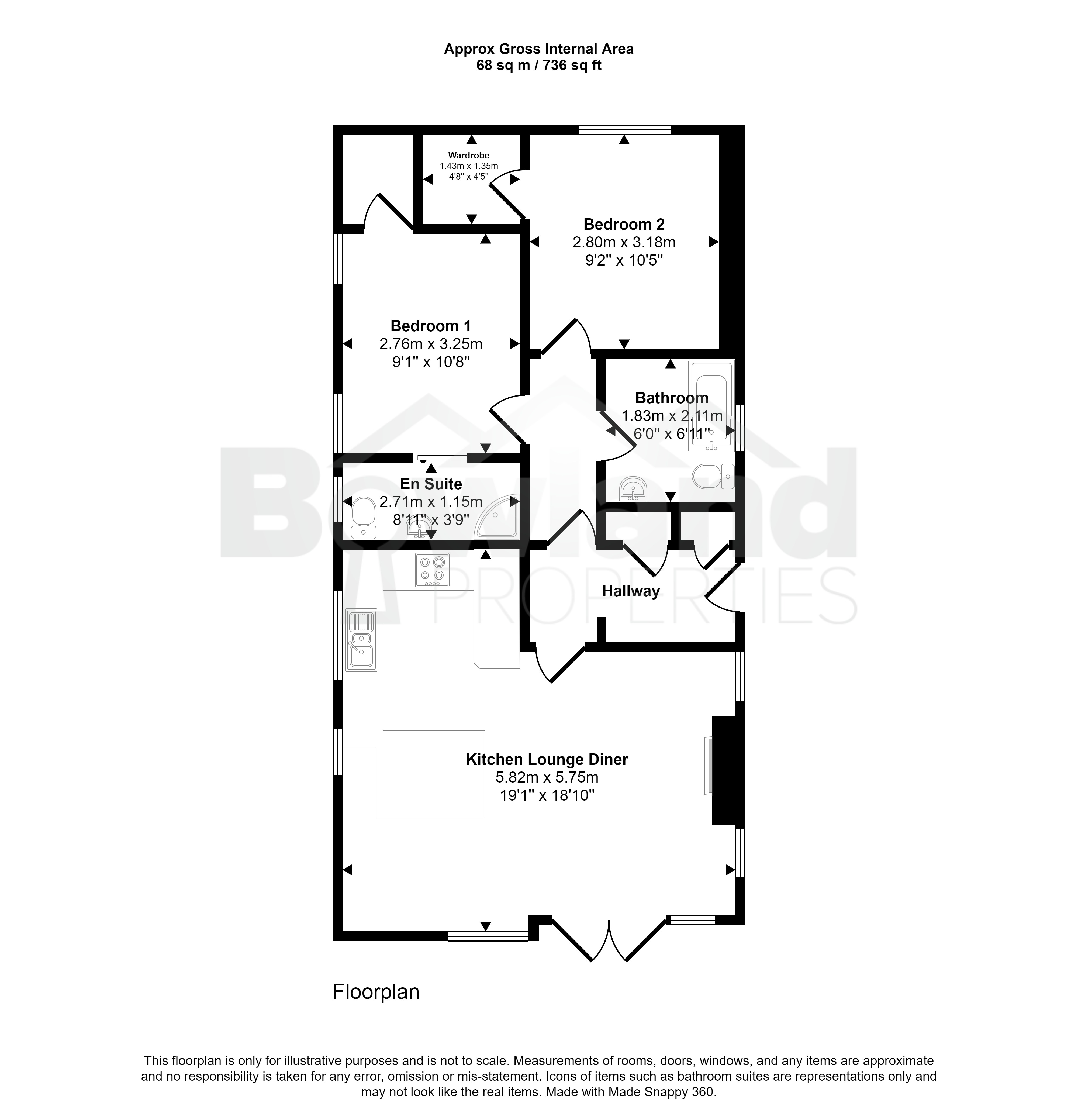 10, Arnside, South Lakeland Leisure Village, Carnforth floorplan