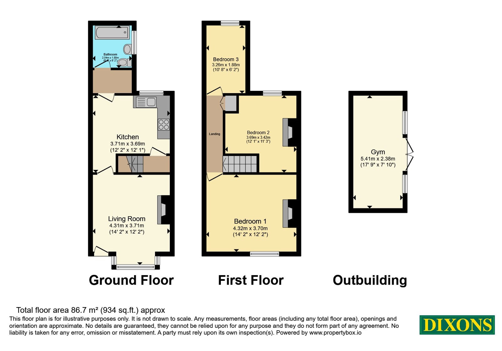 27, Brunswick Road, West Midlands floorplan