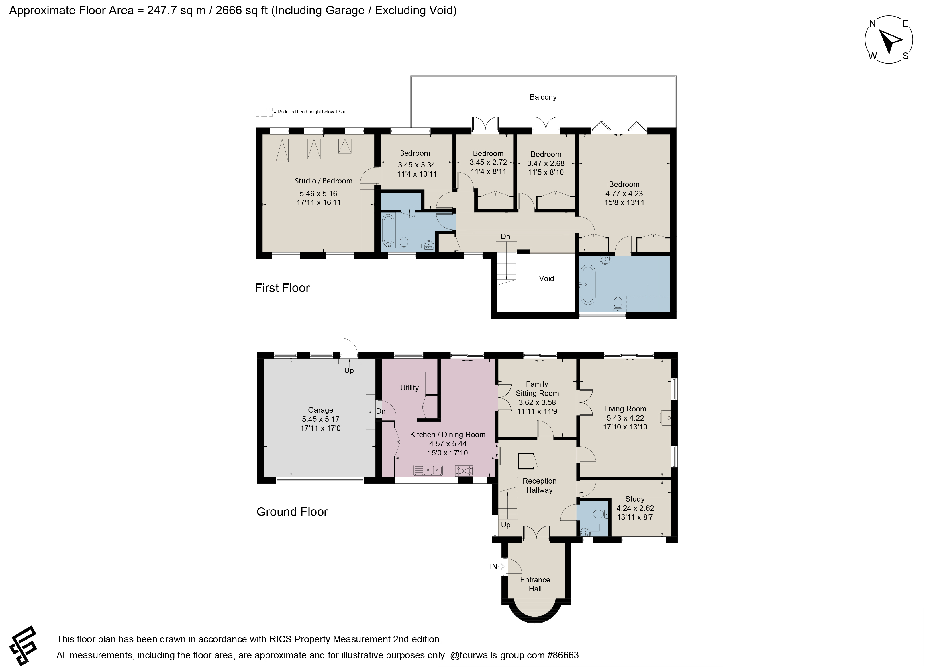 Ford House, 4, Watermead, Oxfordshire floorplan