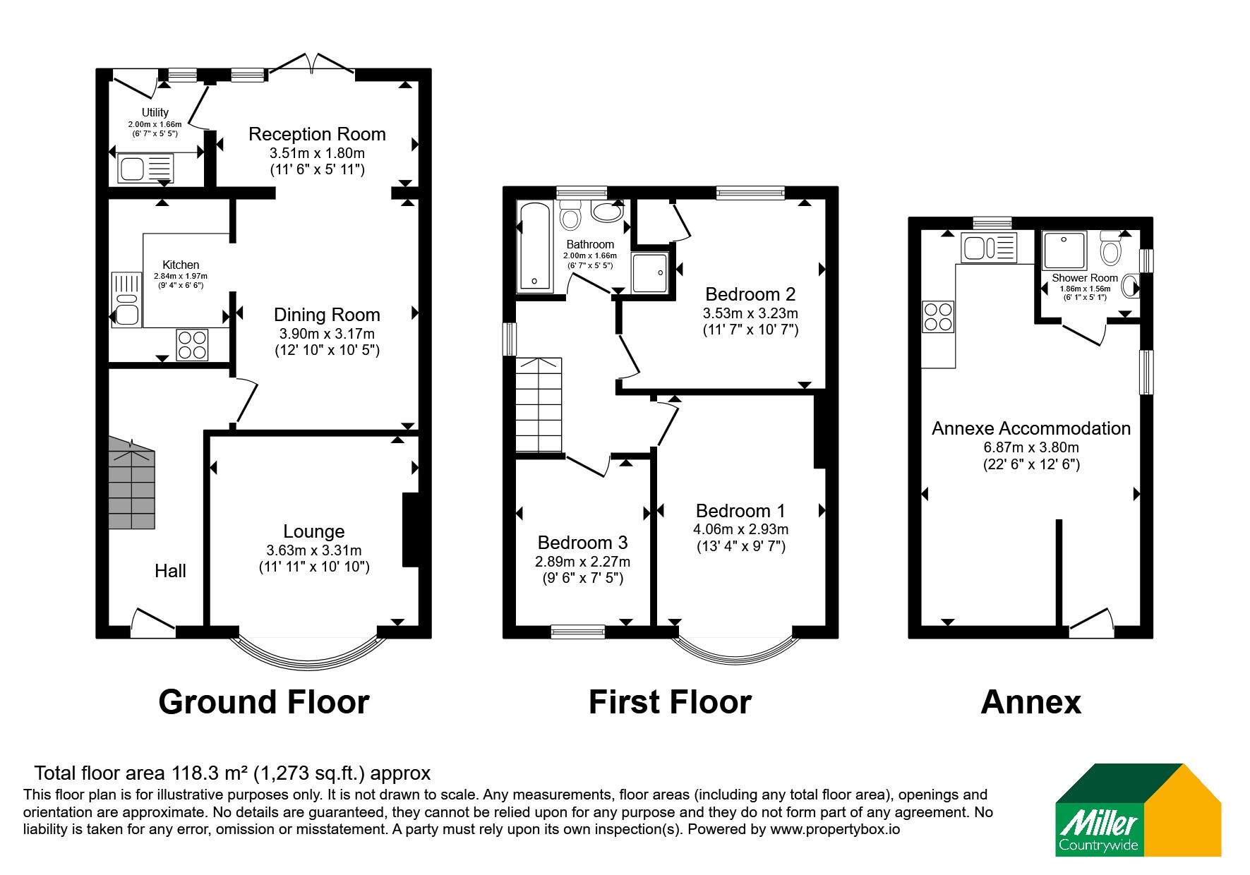 36, Slades Road, Cornwall floorplan