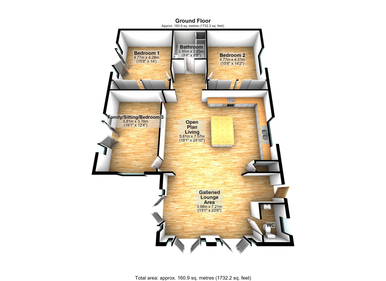 Paradise Farm, Lower Hartlip Road, Sittingbourne floorplan
