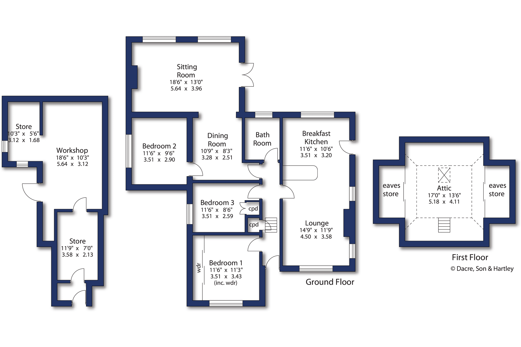 25, Castle Road, Harrogate floorplan