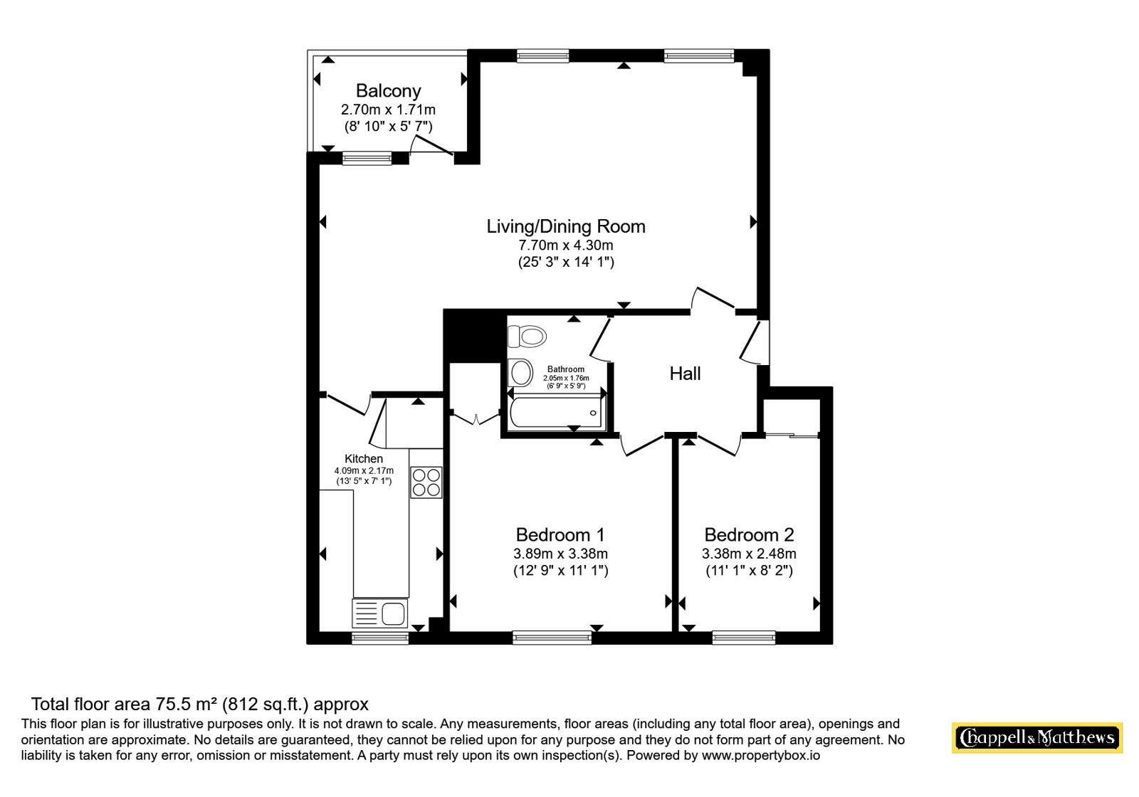 4 Merchants Court,, Rownham Mead, Bristol floorplan