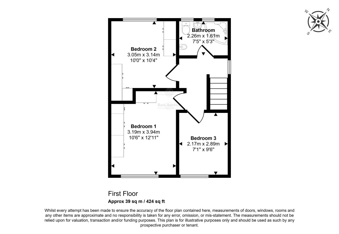 82, Southwold Crescent, Grimsby floorplan