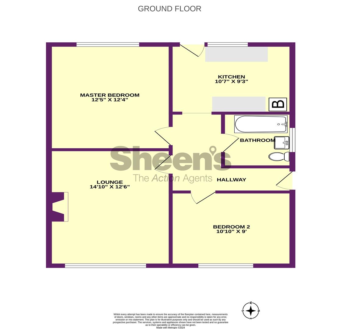 5, Sycamore Way, Kirby Cross floorplan