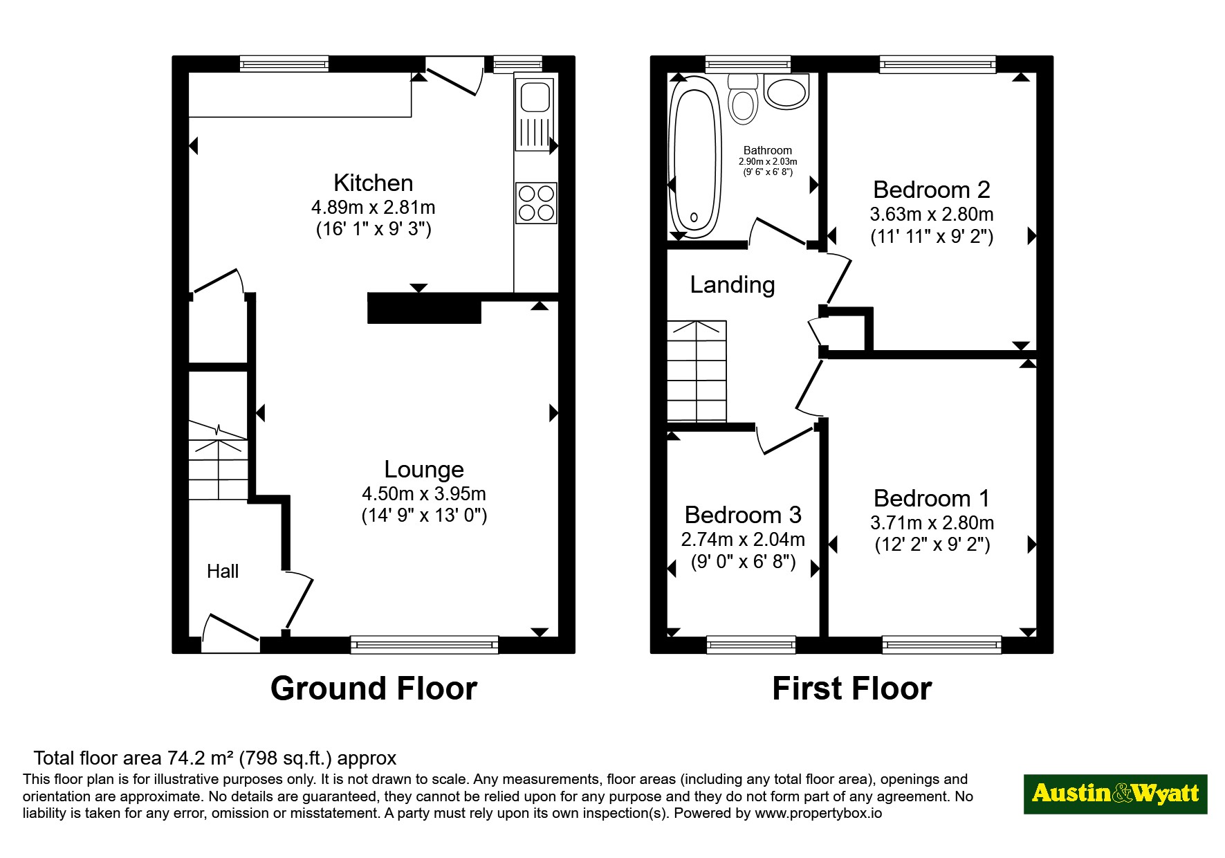 46, Tickleford Drive, Southampton floorplan
