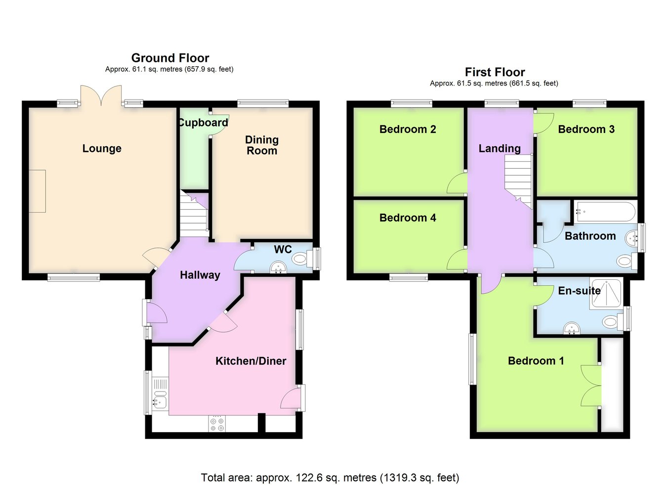 17, Villa Walk, Boston floorplan