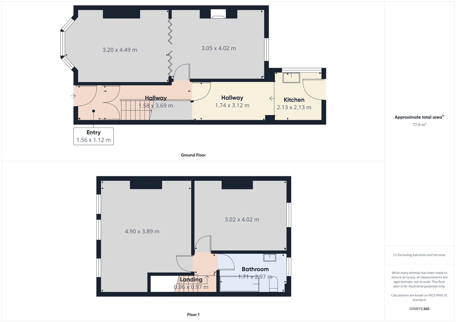 63, Upper Sandhurst Road, Bristol floorplan