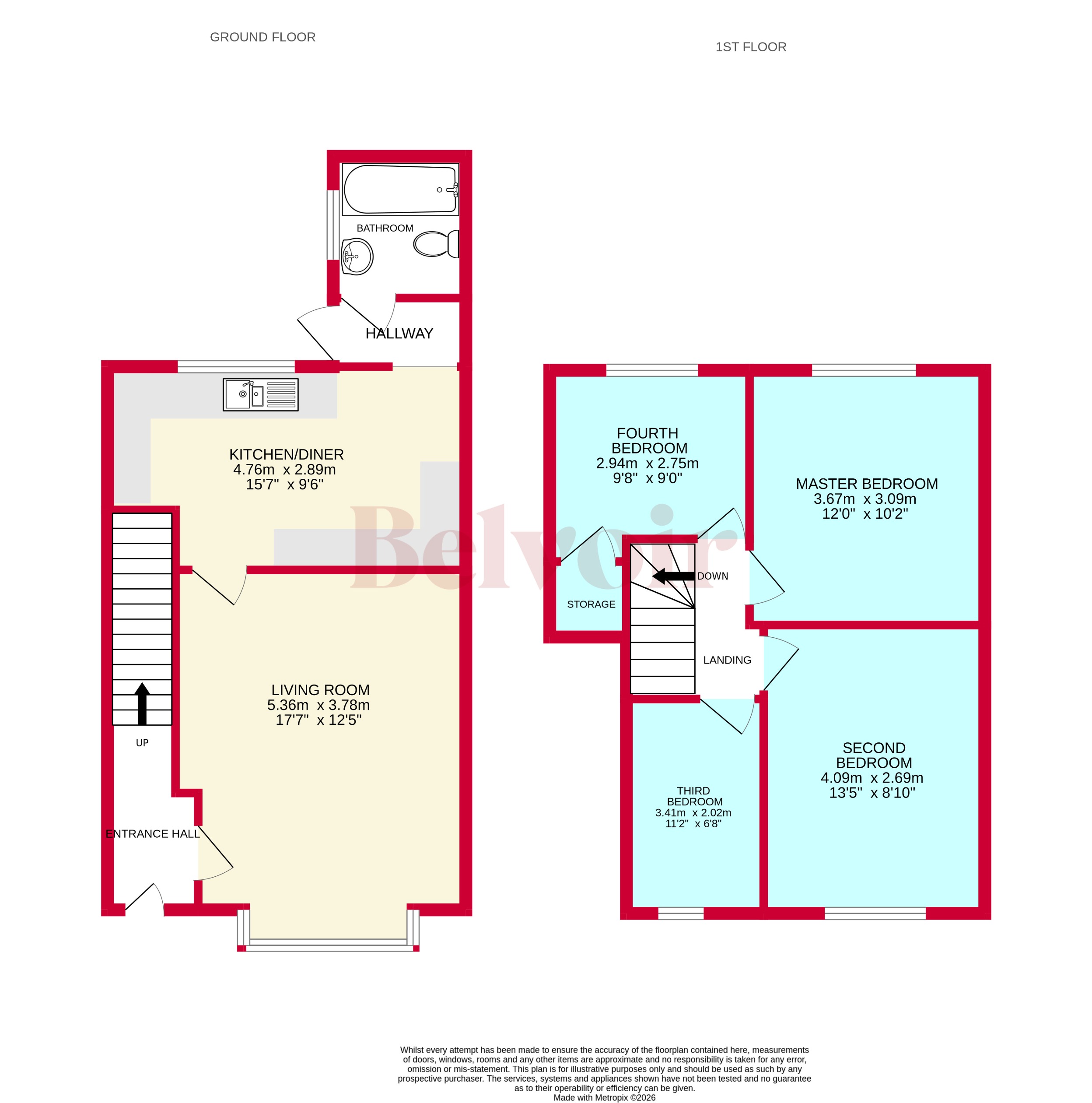 5, Sheldon Avenue, Wednesbury floorplan