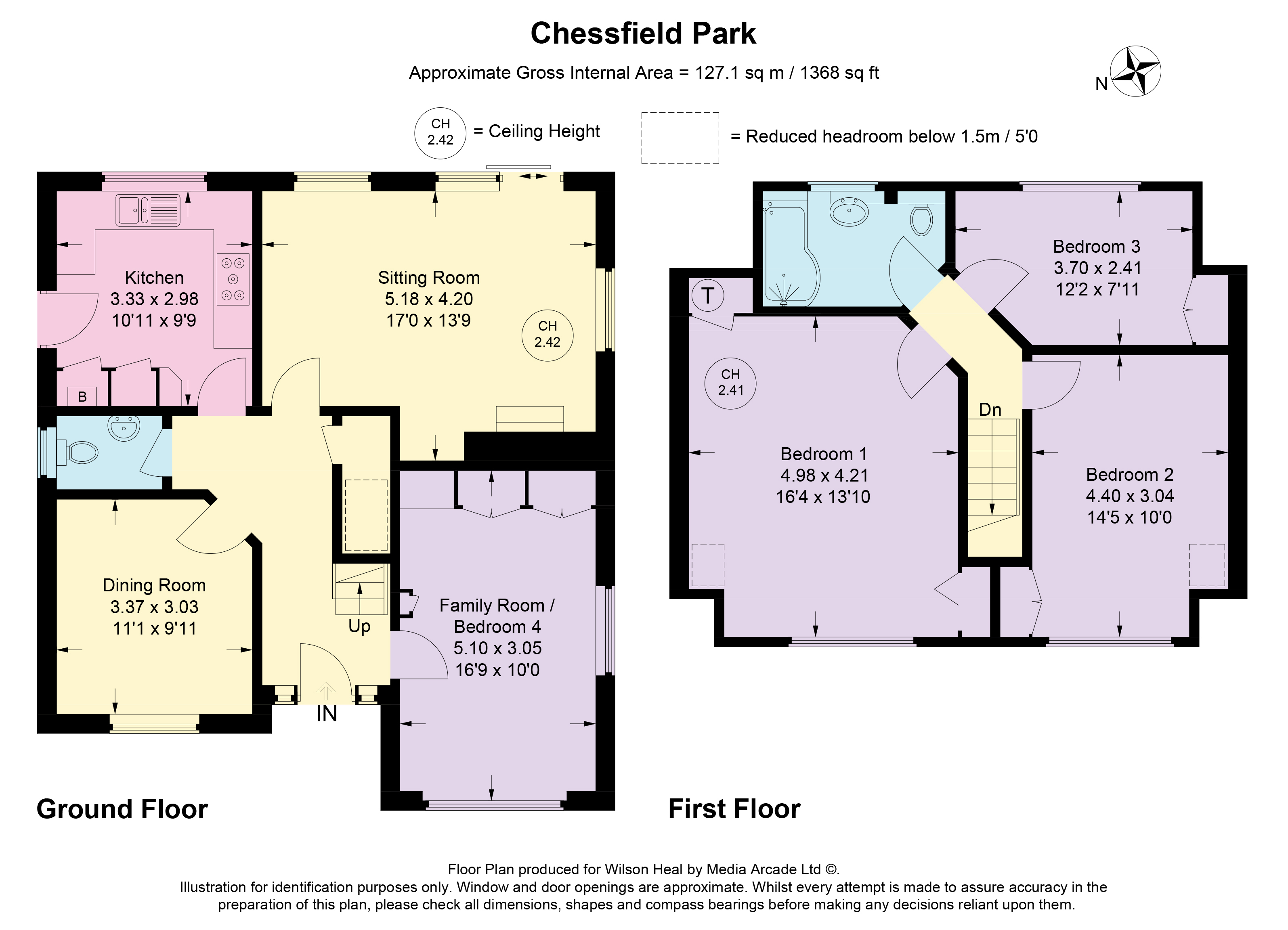 4, Chessfield Park, Little Chalfont floorplan