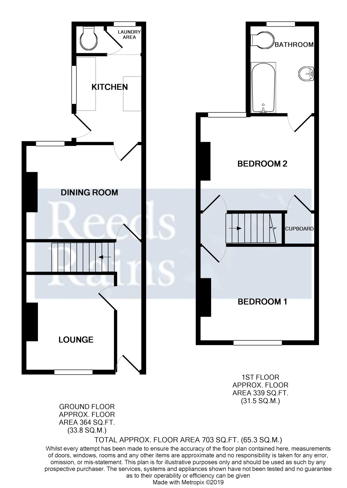 2 Bedrooms Terraced house for sale in Kitchener Road, Rochester ME2