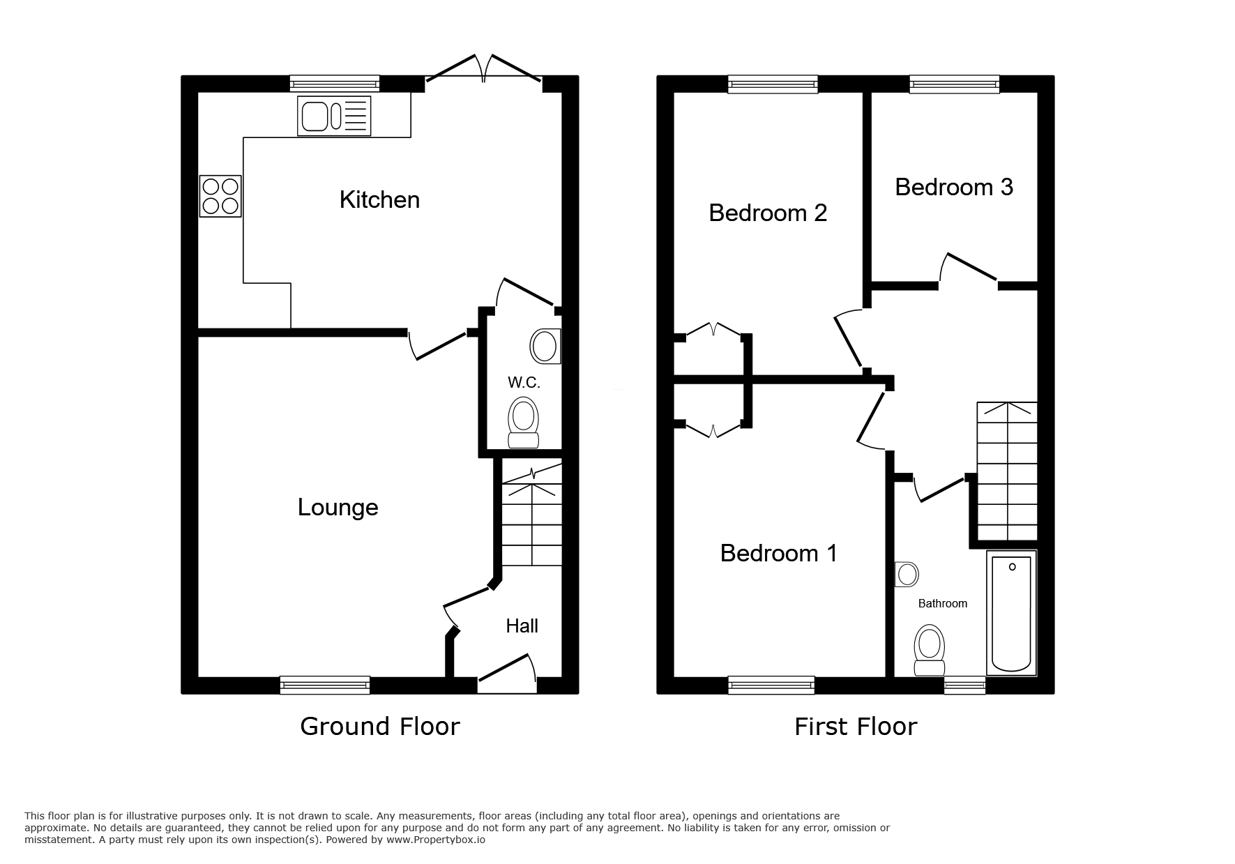 34 Little London, Spalding floorplan