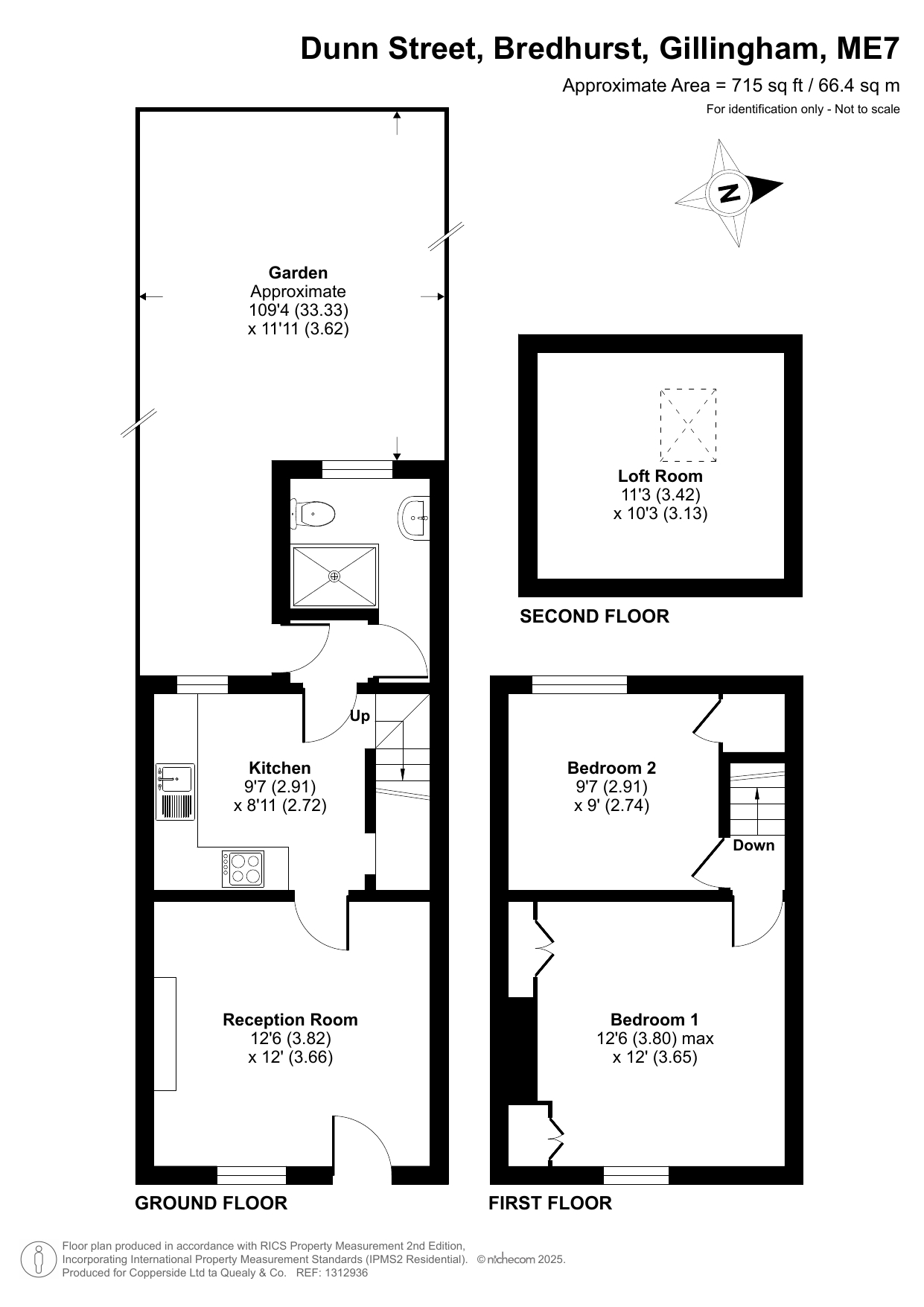 5 Bennetts Cottages,, Dunn Street, Gillingham floorplan