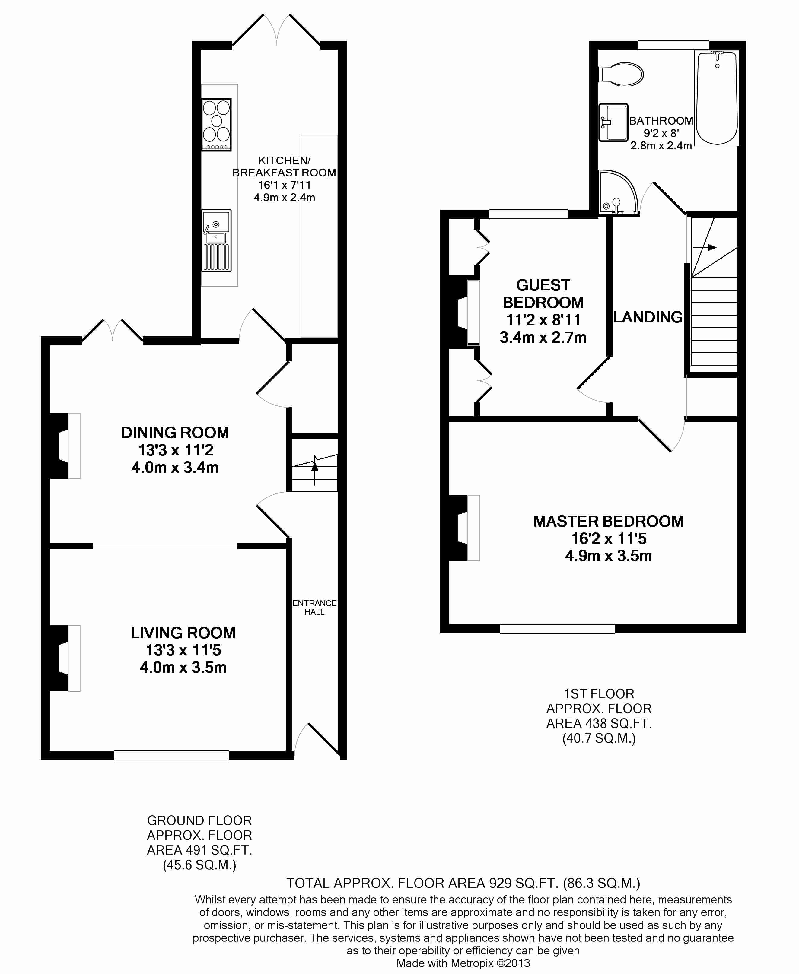 2 Bedrooms Terraced house to rent in Vansittart Road, Windsor SL4