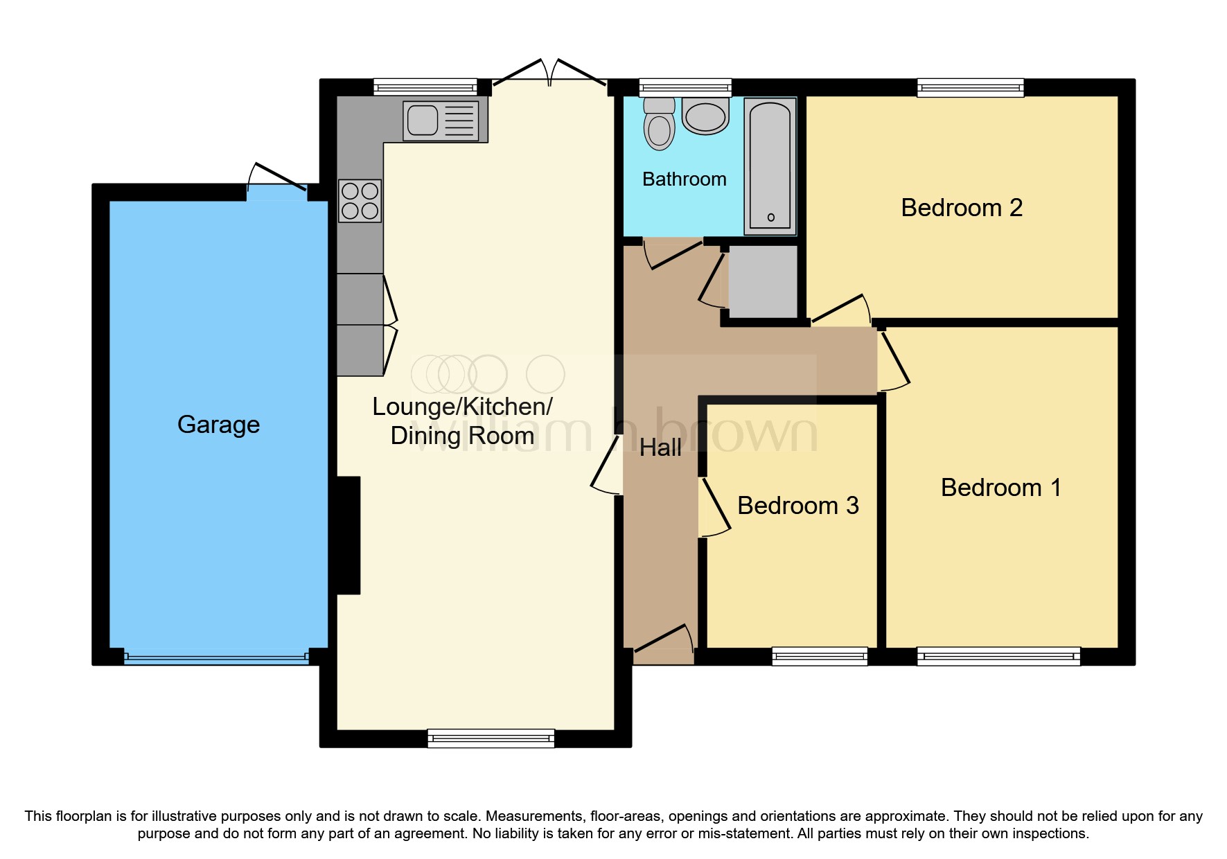 Saxon Court, Bottesford, Scunthorpe DN16, 3 bedroom detached bungalow