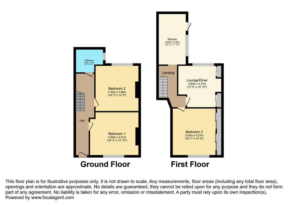 16, Brookhill Road, London floorplan
