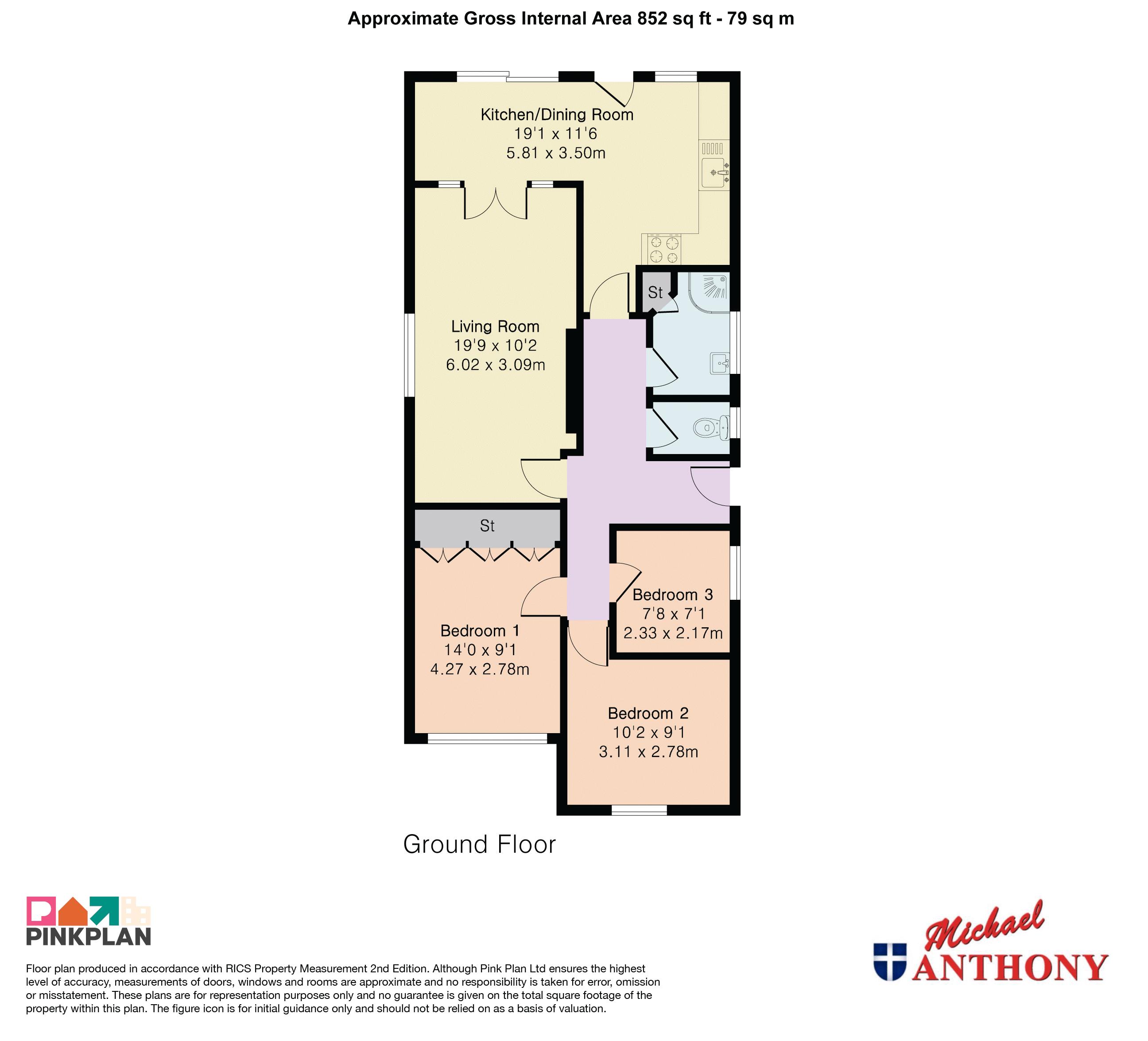 5, Archers Wells, Milton Keynes floorplan