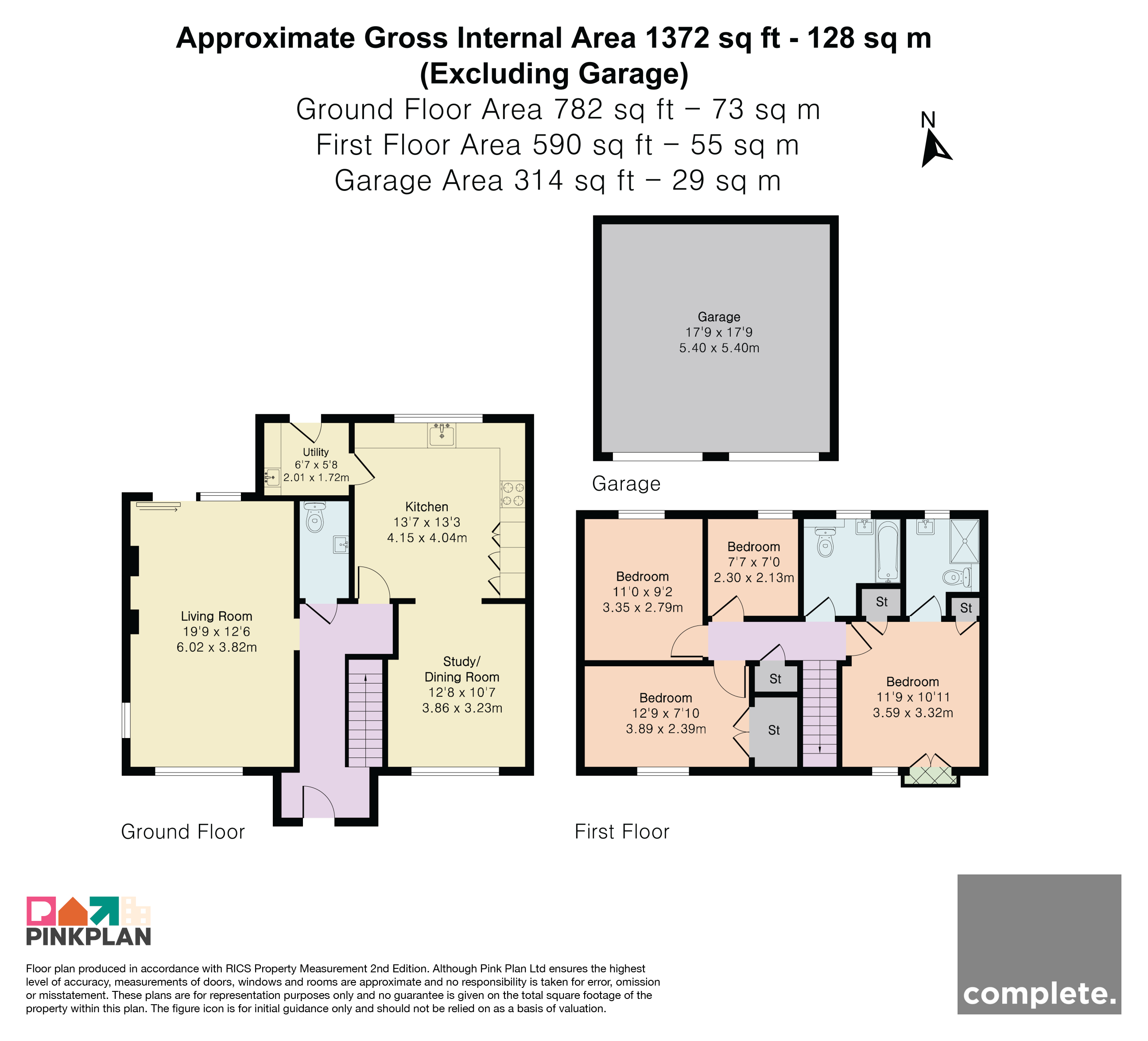 20, Summer Meadow, Exeter floorplan