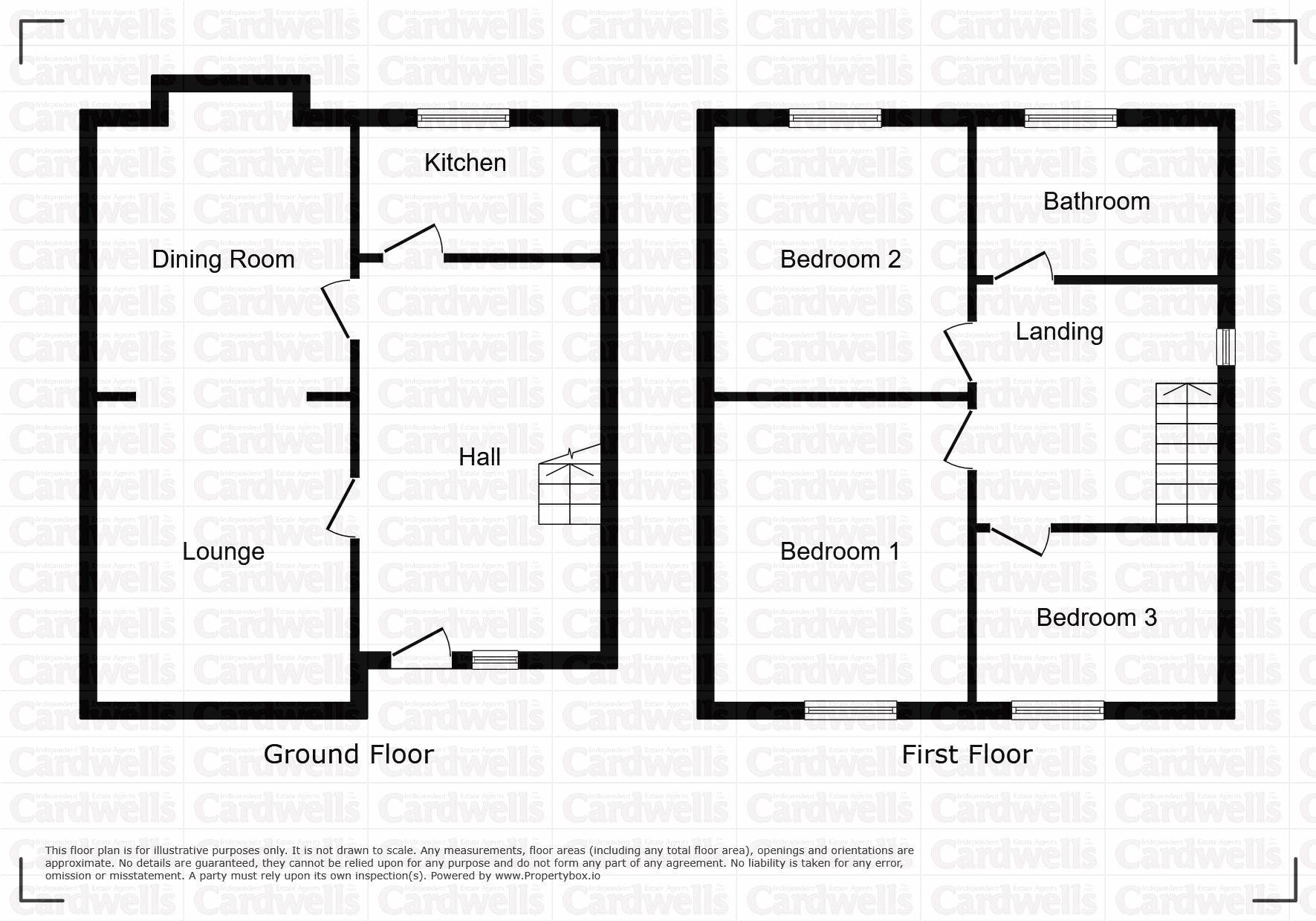 135, Marton Avenue, Bolton floorplan