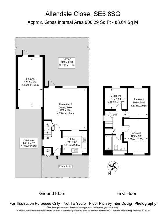 25, Allendale Close, London floorplan