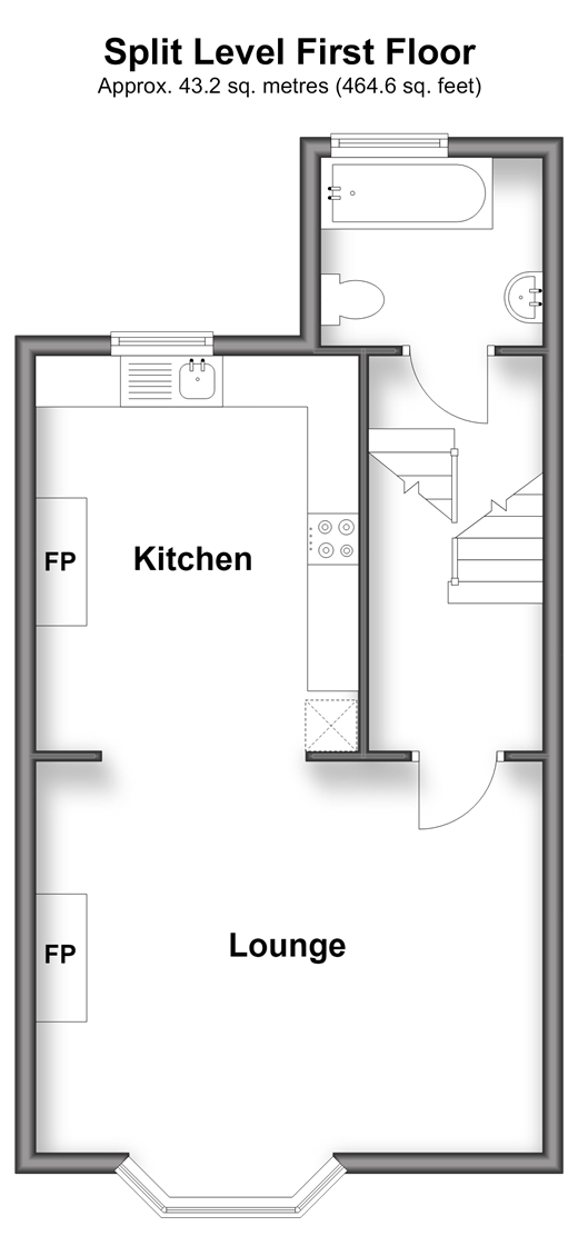 Buckingham Street, Brighton floorplan