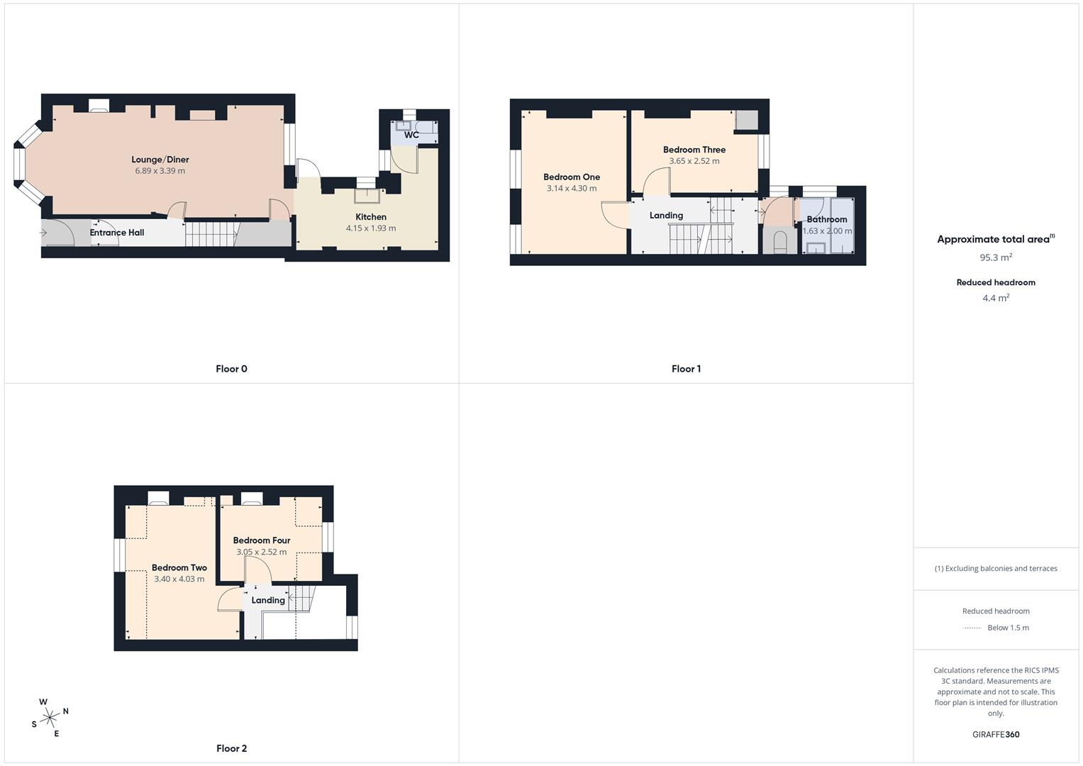 5, Cross Park, Devon floorplan