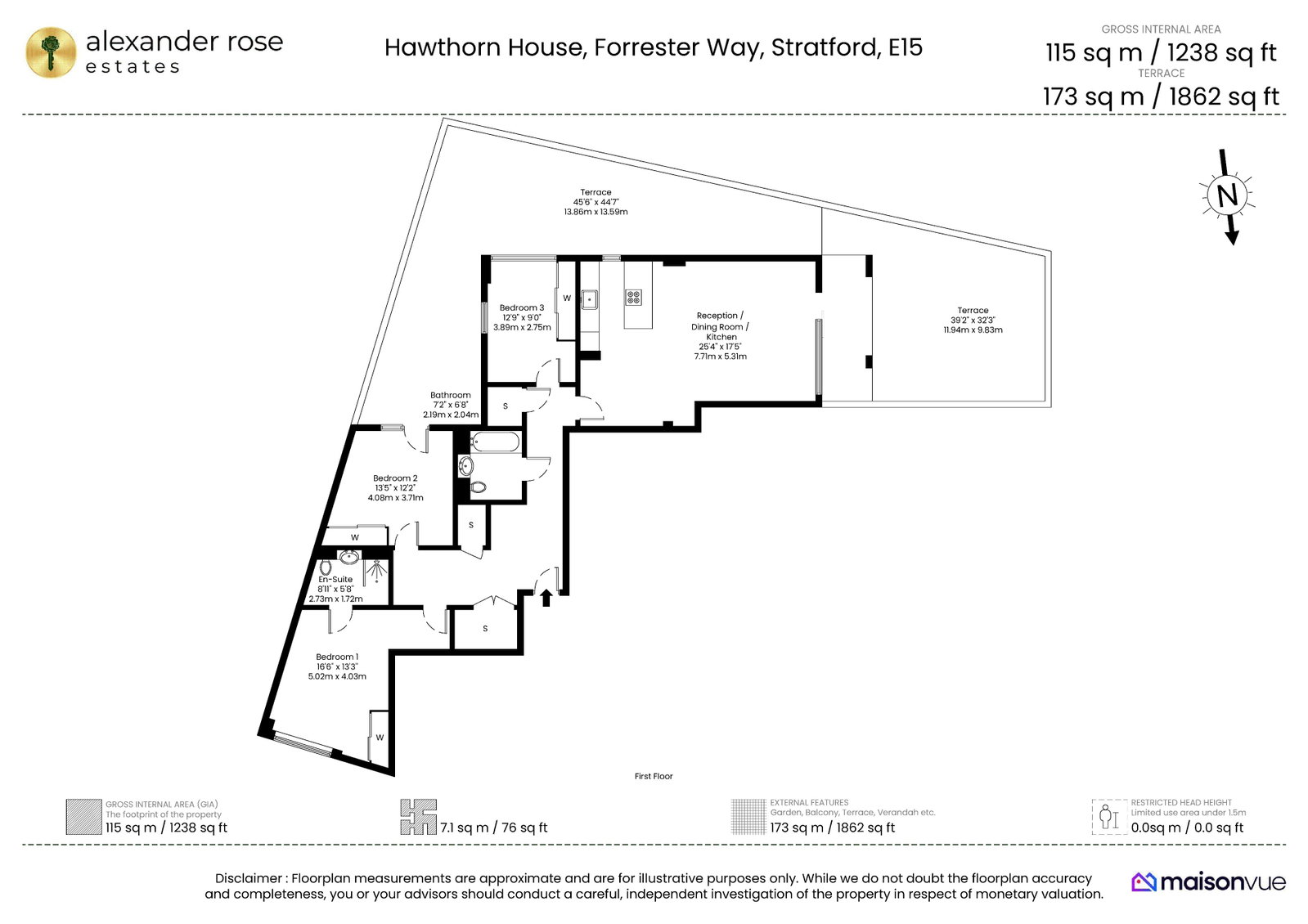 Hawthorn House, 9,101, Forrester Way, London floorplan