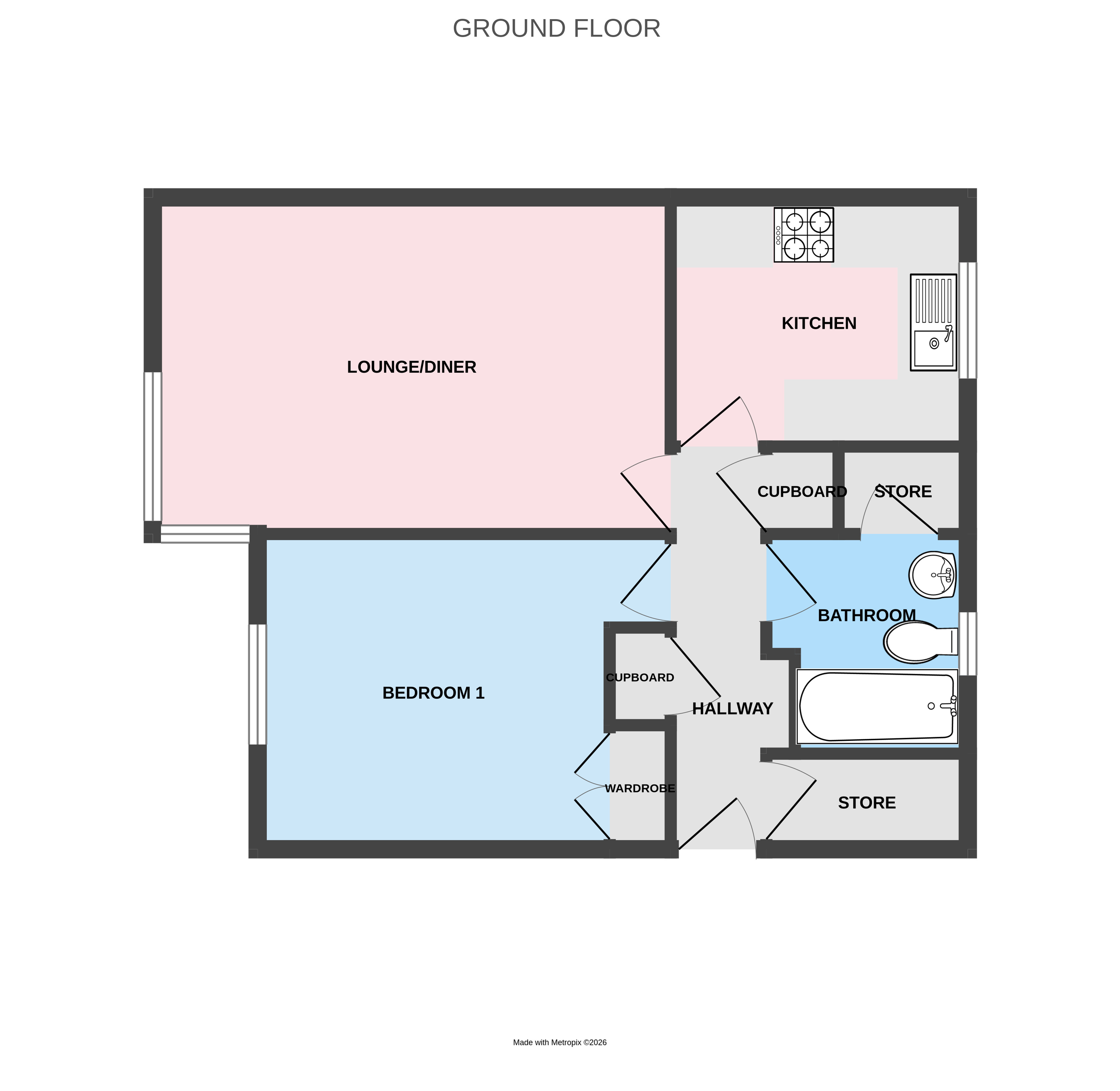 52, Dalford Court, Telford floorplan