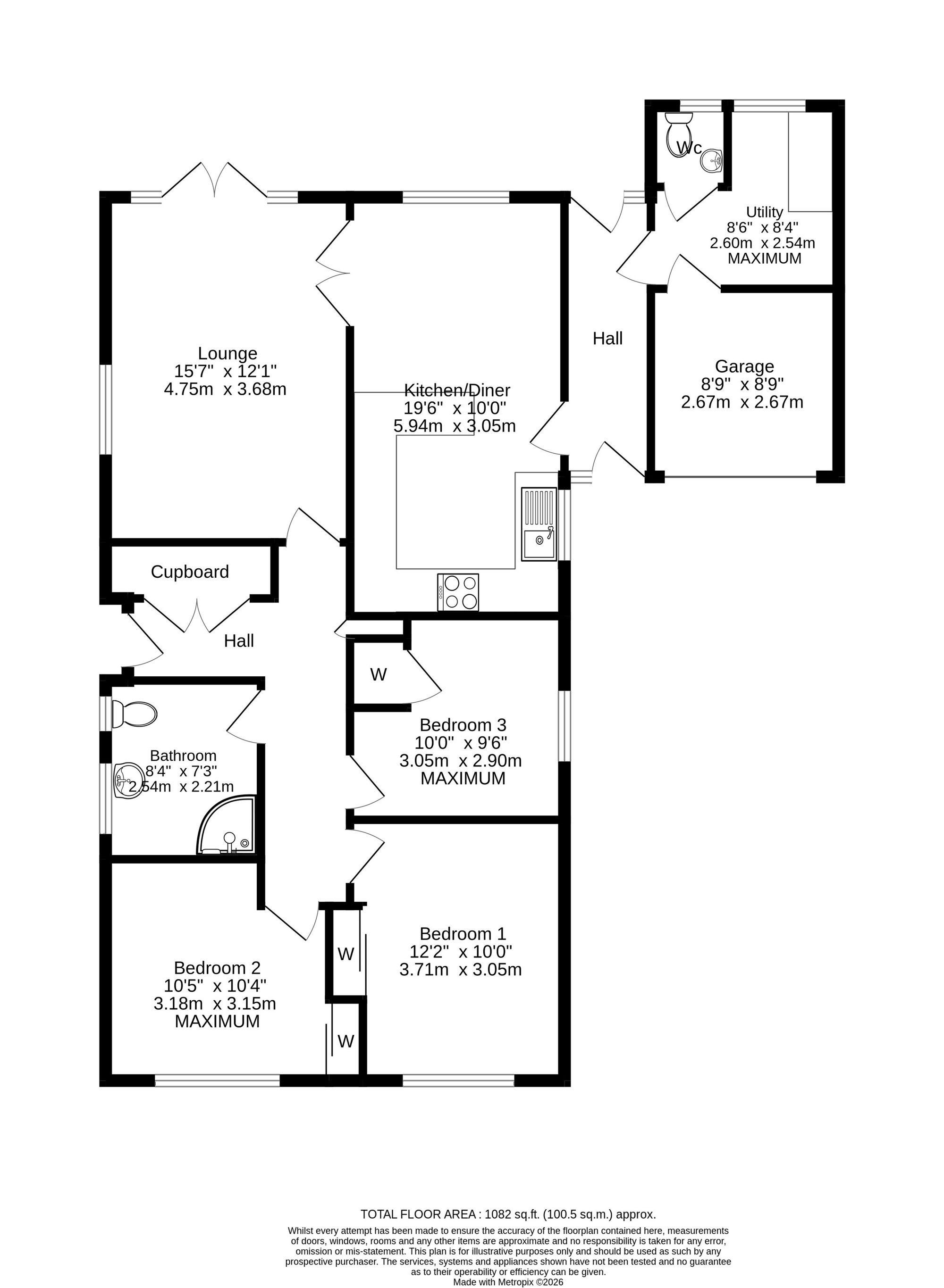27 Compit Hills, Cromer floorplan