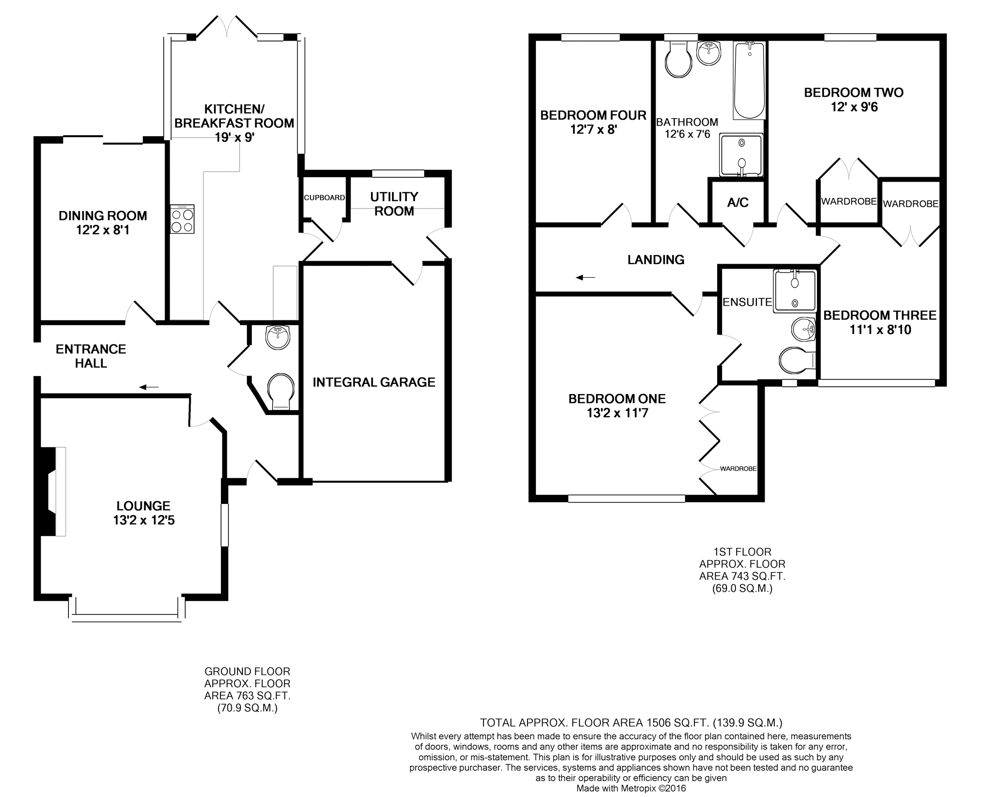 4 Bedrooms Detached house for sale in Larkspur Close, Bishop's Stortford CM23