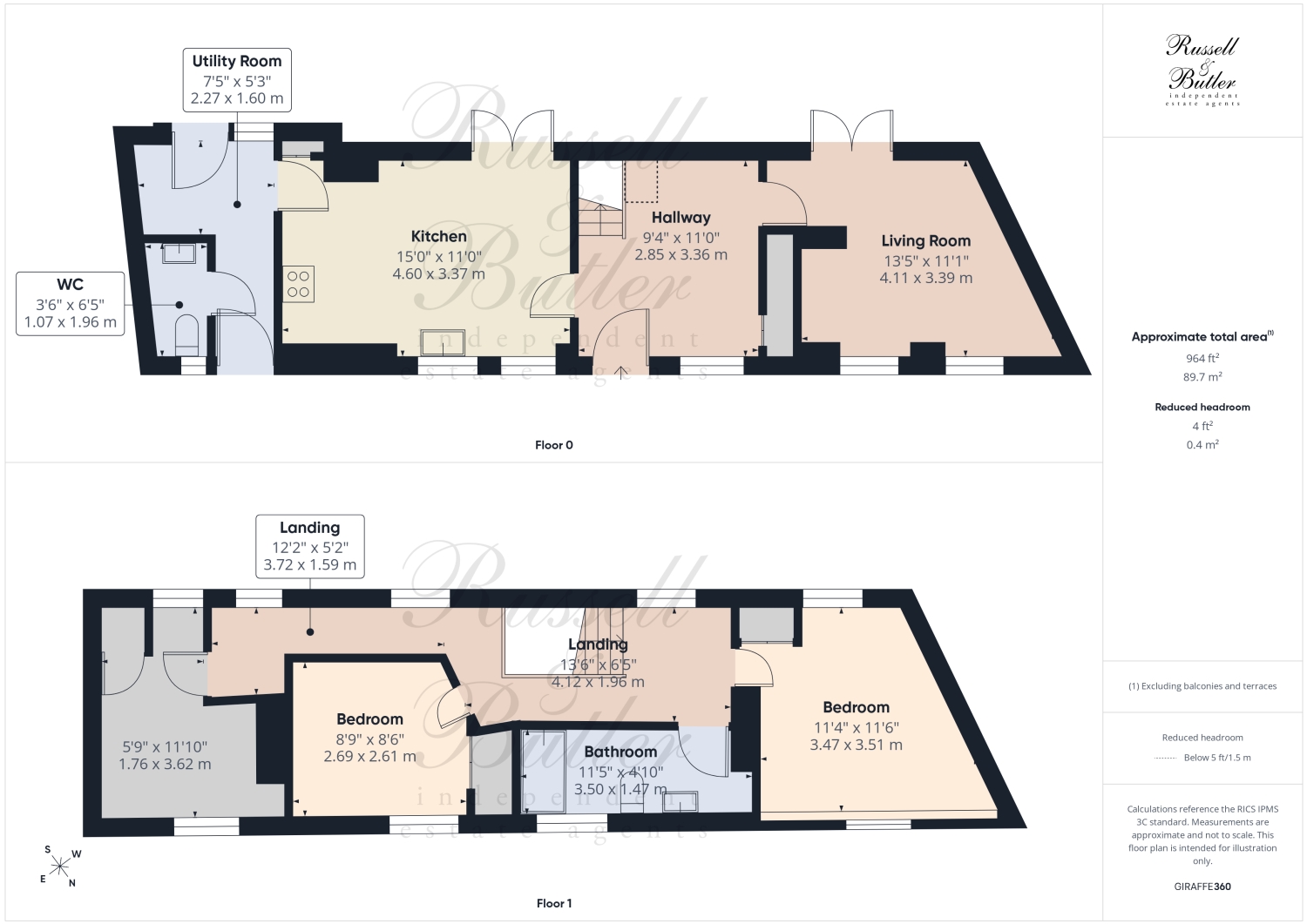 The Long House, Mere Road, Buckingham floorplan