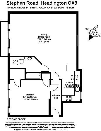 1 Bedrooms Flat to rent in Saxon Court, 2 Stephen Road, Headington, Oxford OX3