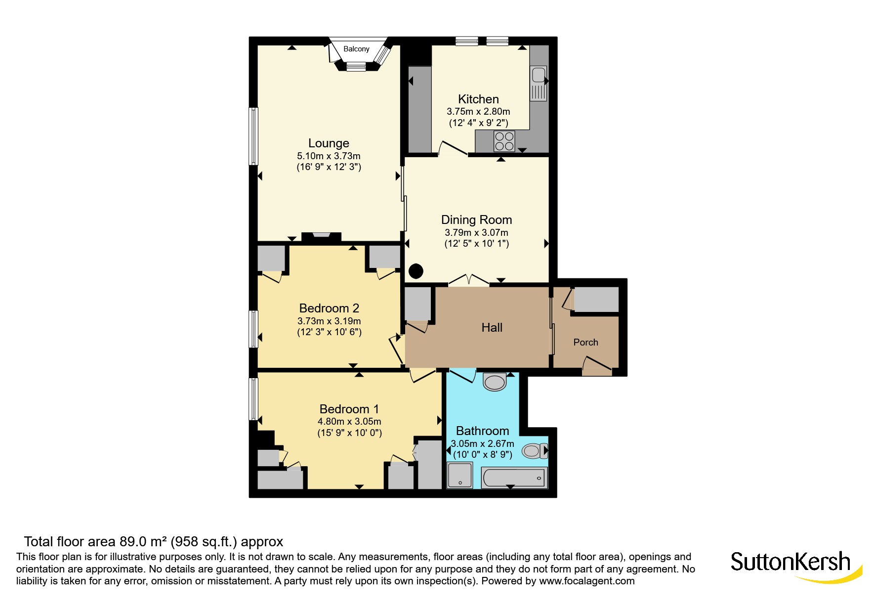 Flat 98, South Quay,, Wapping Quay, Merseyside floorplan