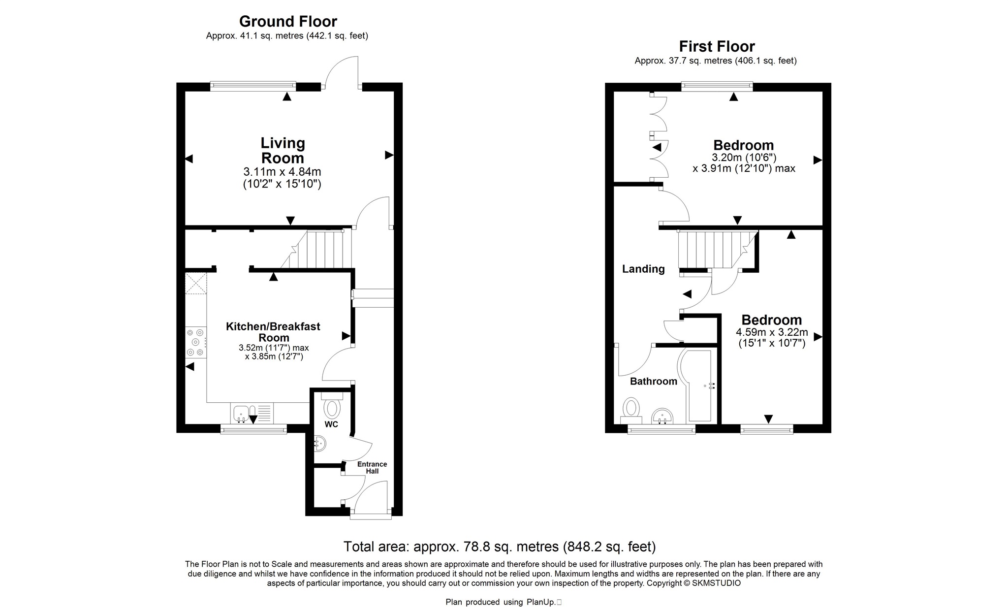 136, Kingsley Walk, Tring floorplan