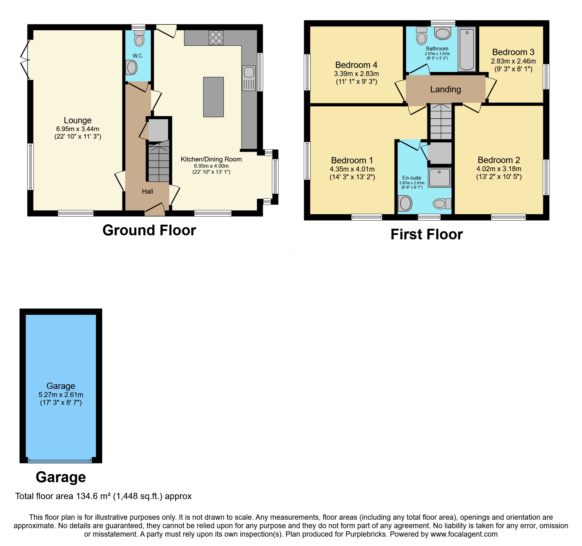 11, Doulton Close, Warrington floorplan