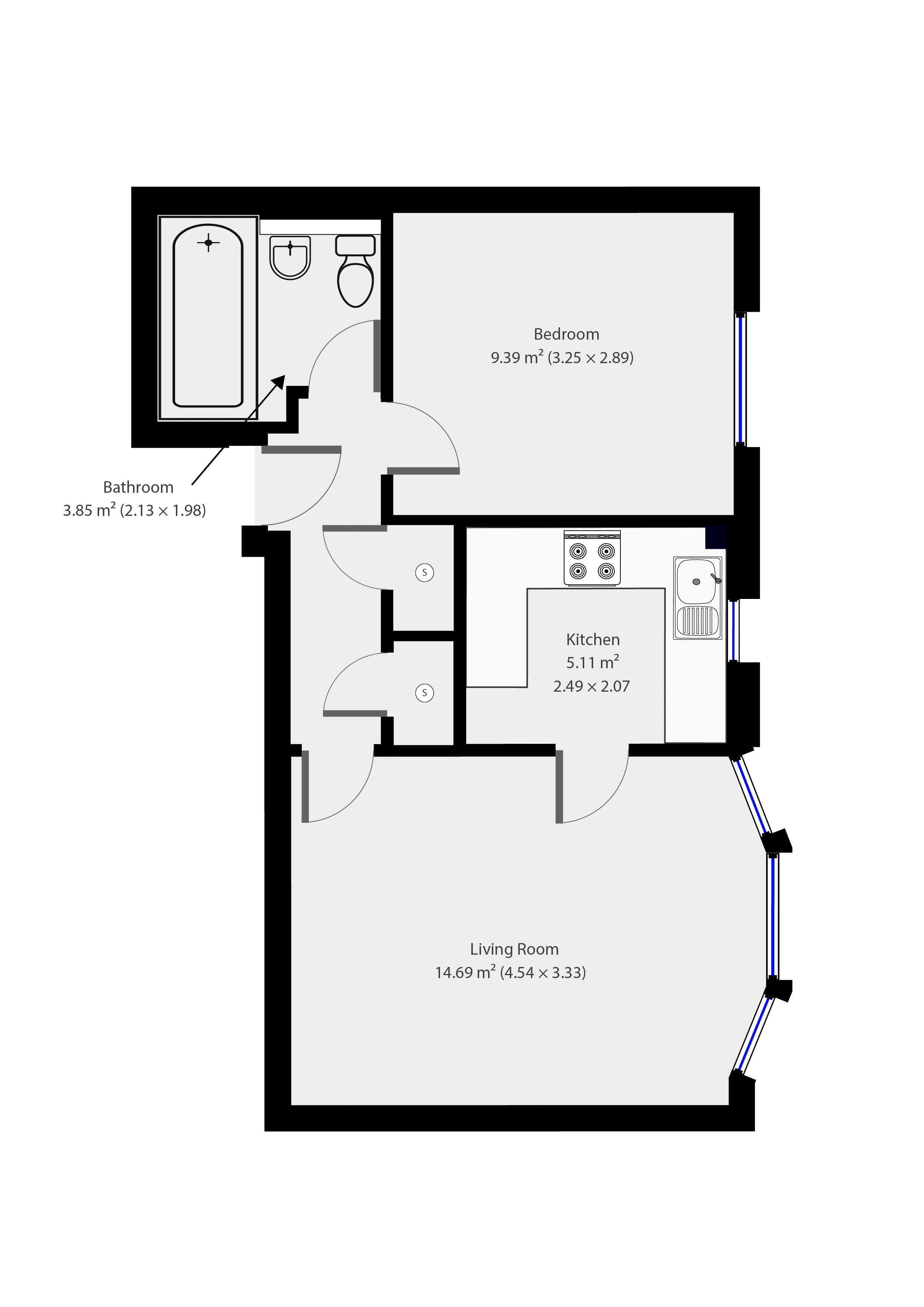 1 Bedrooms Flat for sale in Catherine Court, Newbury Park IG2