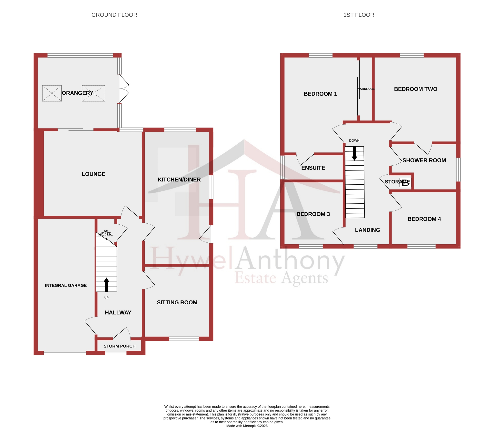 45, St. Peters Avenue, Pontyclun floorplan