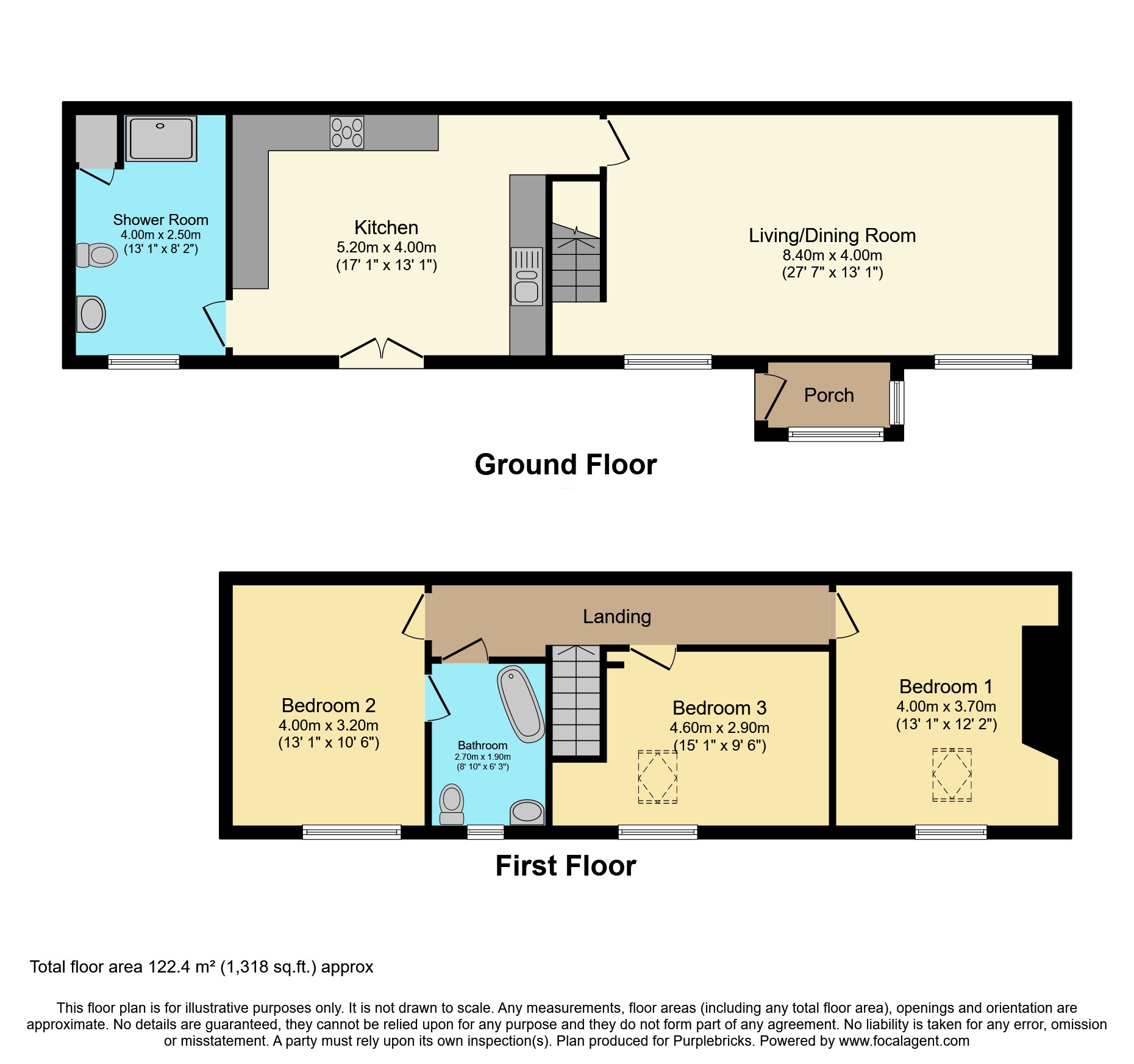 10, Dan-y-Twyn, Treharris floorplan