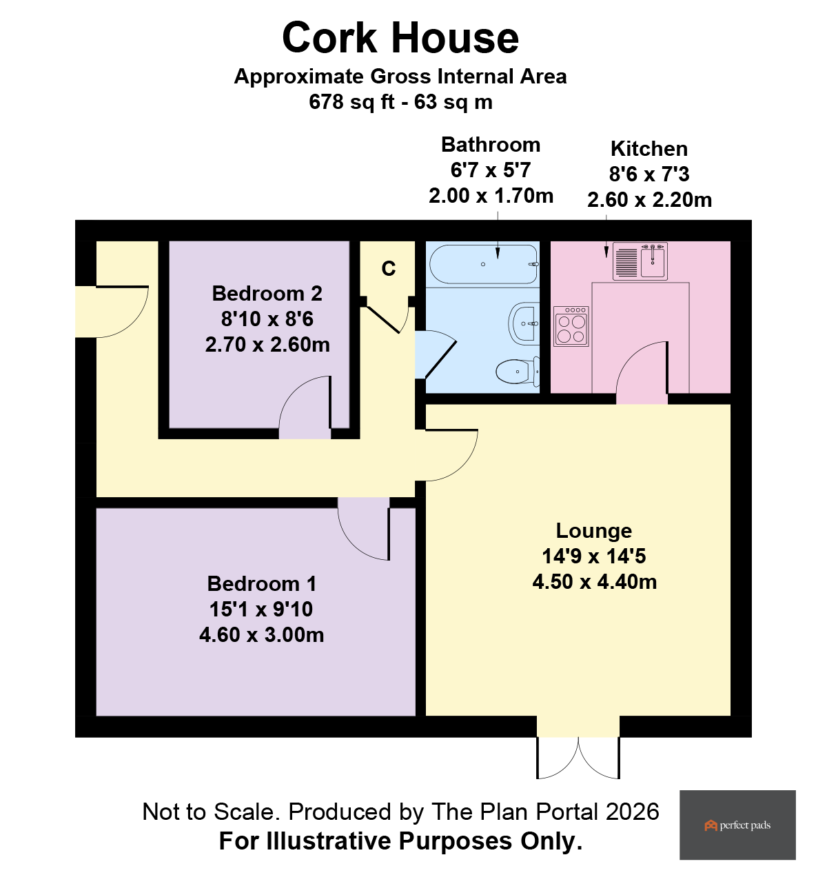9 Cork House, Mannheim Quay, Swansea floorplan
