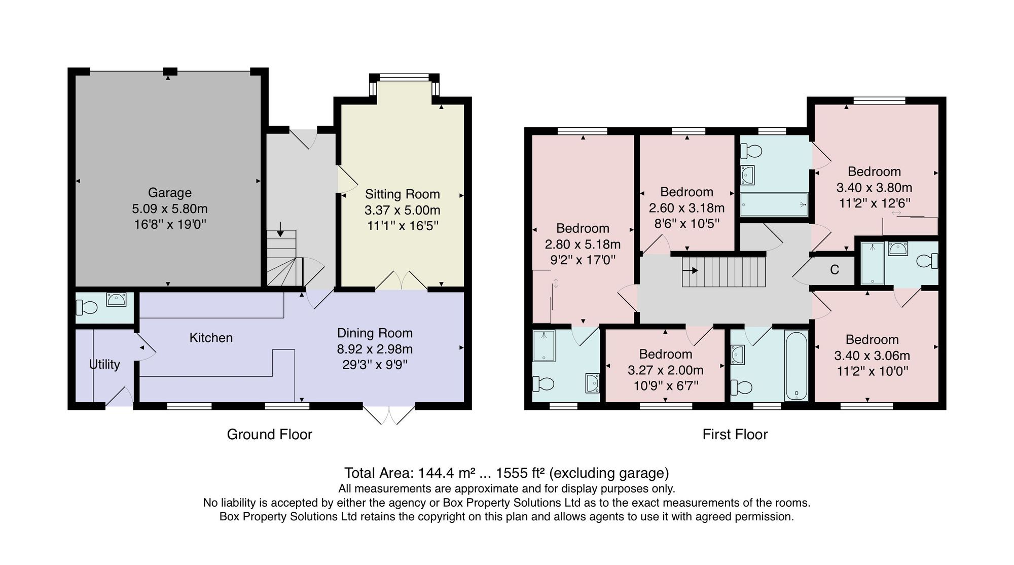 17 Moorlands Fold, Harrogate floorplan