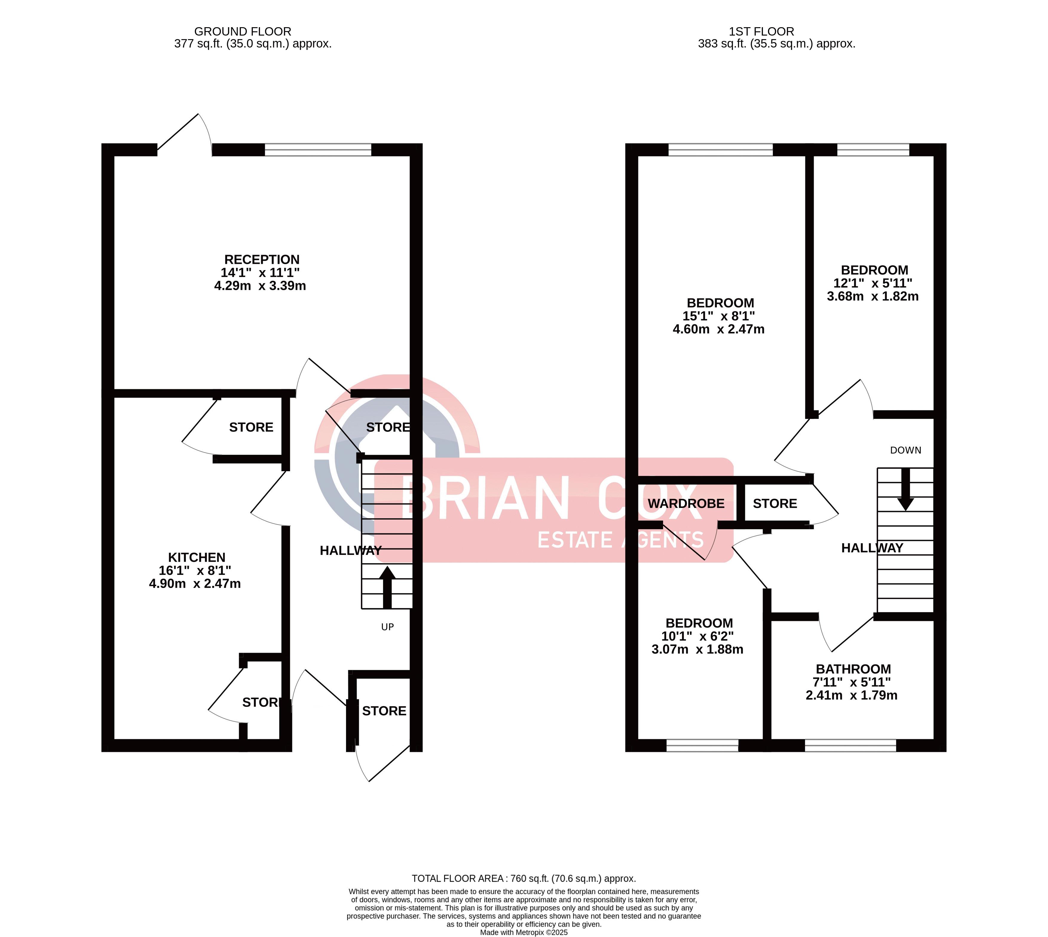 47, Union Road, Northolt floorplan