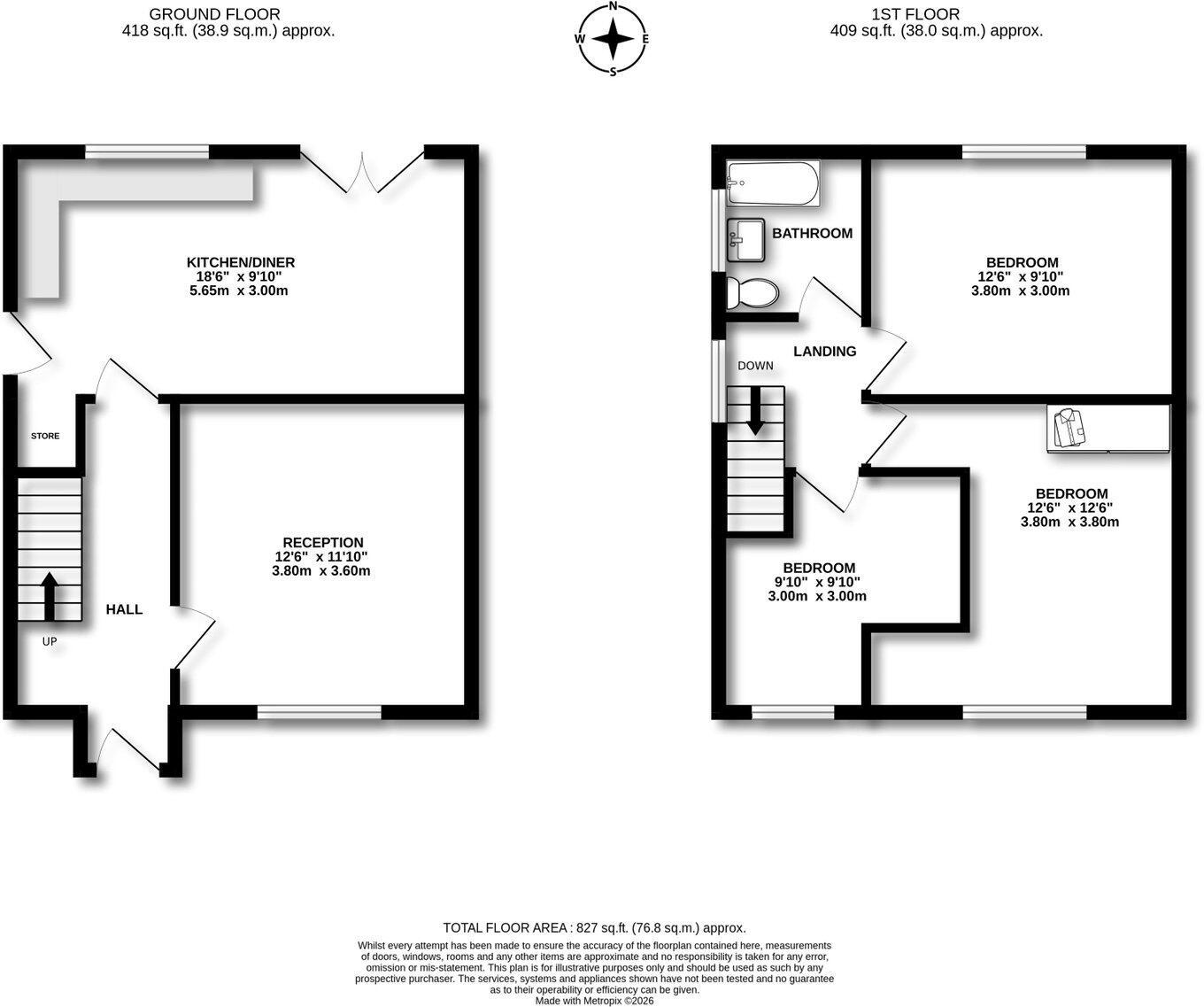 Mark Rake, Wirral floorplan