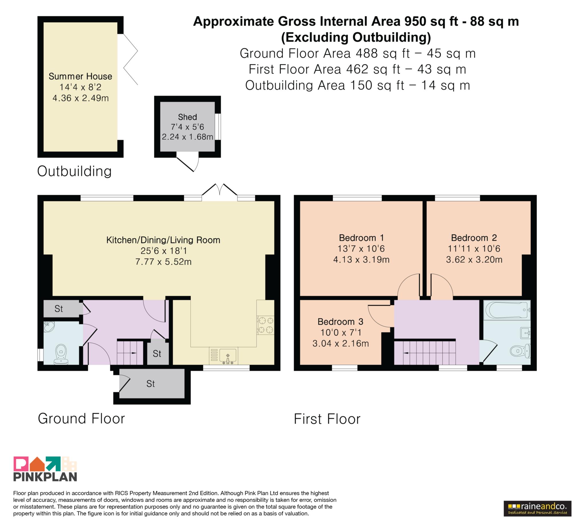 20, Glebe Cottages, Hatfield floorplan