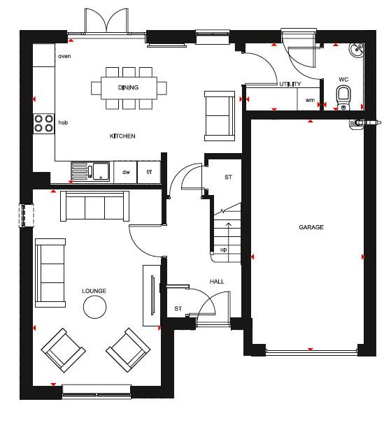 4 Bedrooms Detached house for sale in 