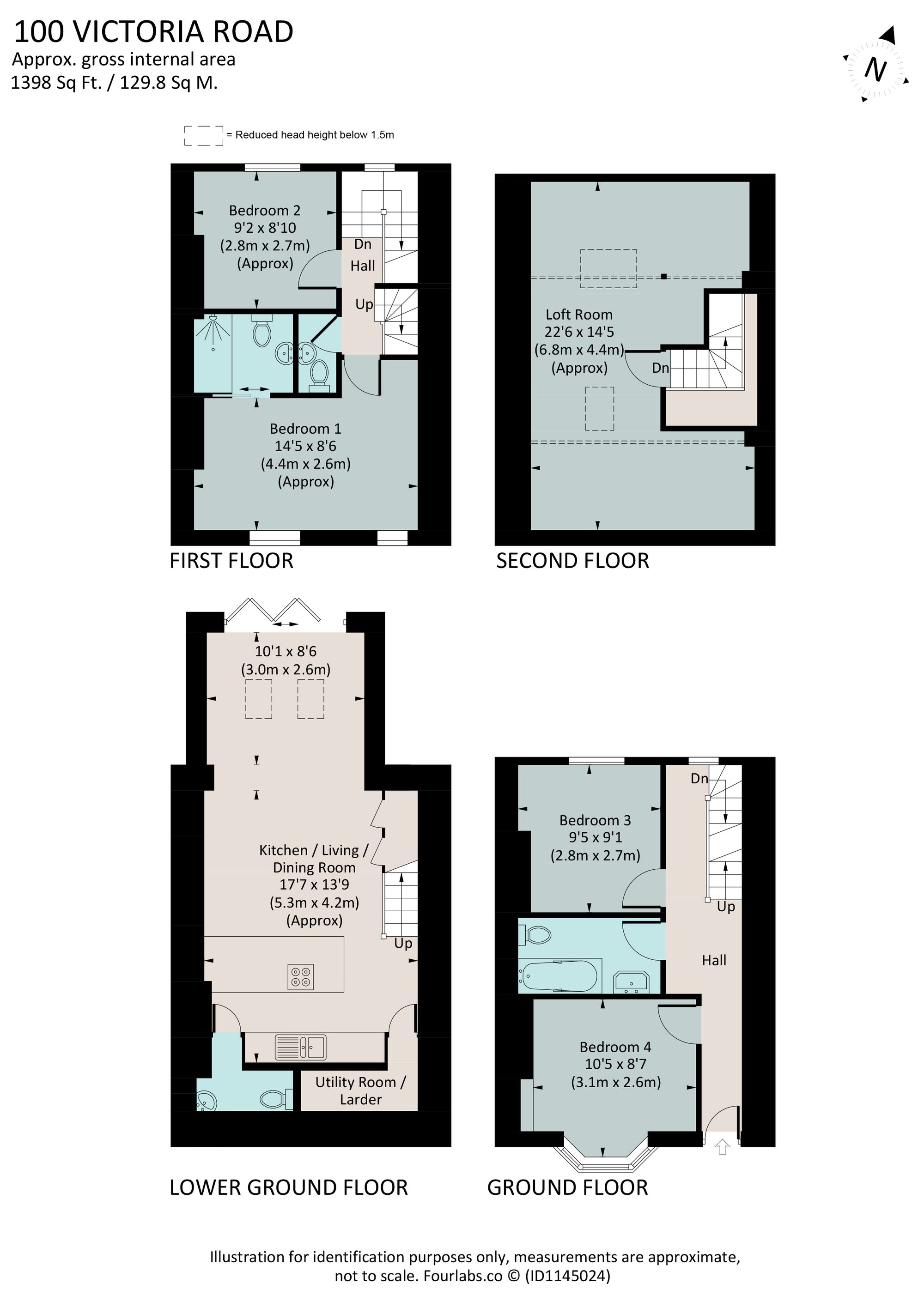 100 Victoria Road, Dartmouth floorplan