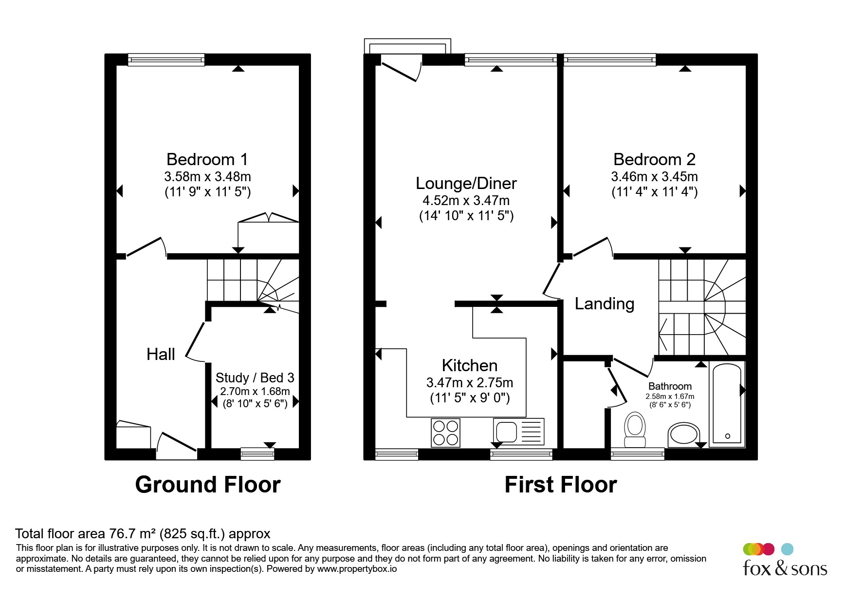 102, Cornwell Close, Gosport floorplan